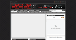 Desktop Screenshot of lecrae.net
